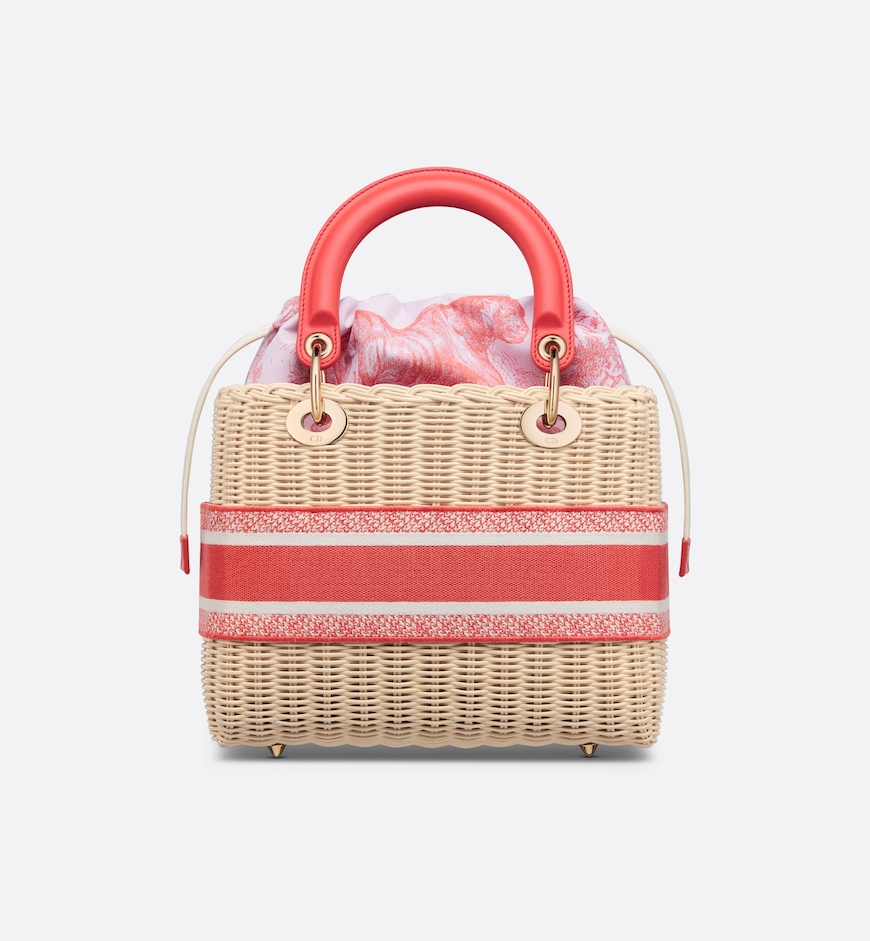 Replicate Dior Medium Dioriviera Lady Dior Bag(1:1 replica)