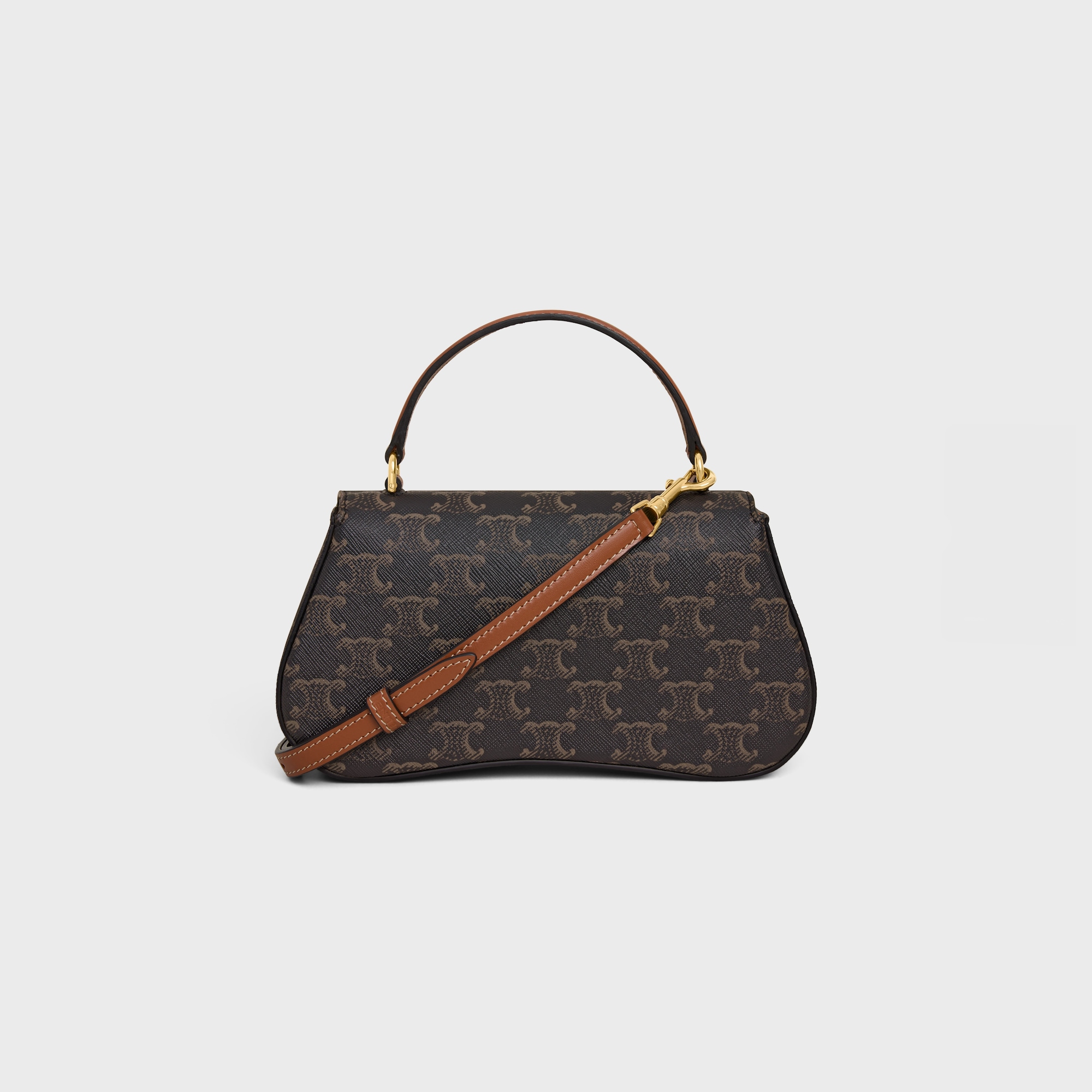 Replicate TEEN CELINE LOLA IN TRIOMPHE CANVAS AND CALFSKIN(1:1 replica)