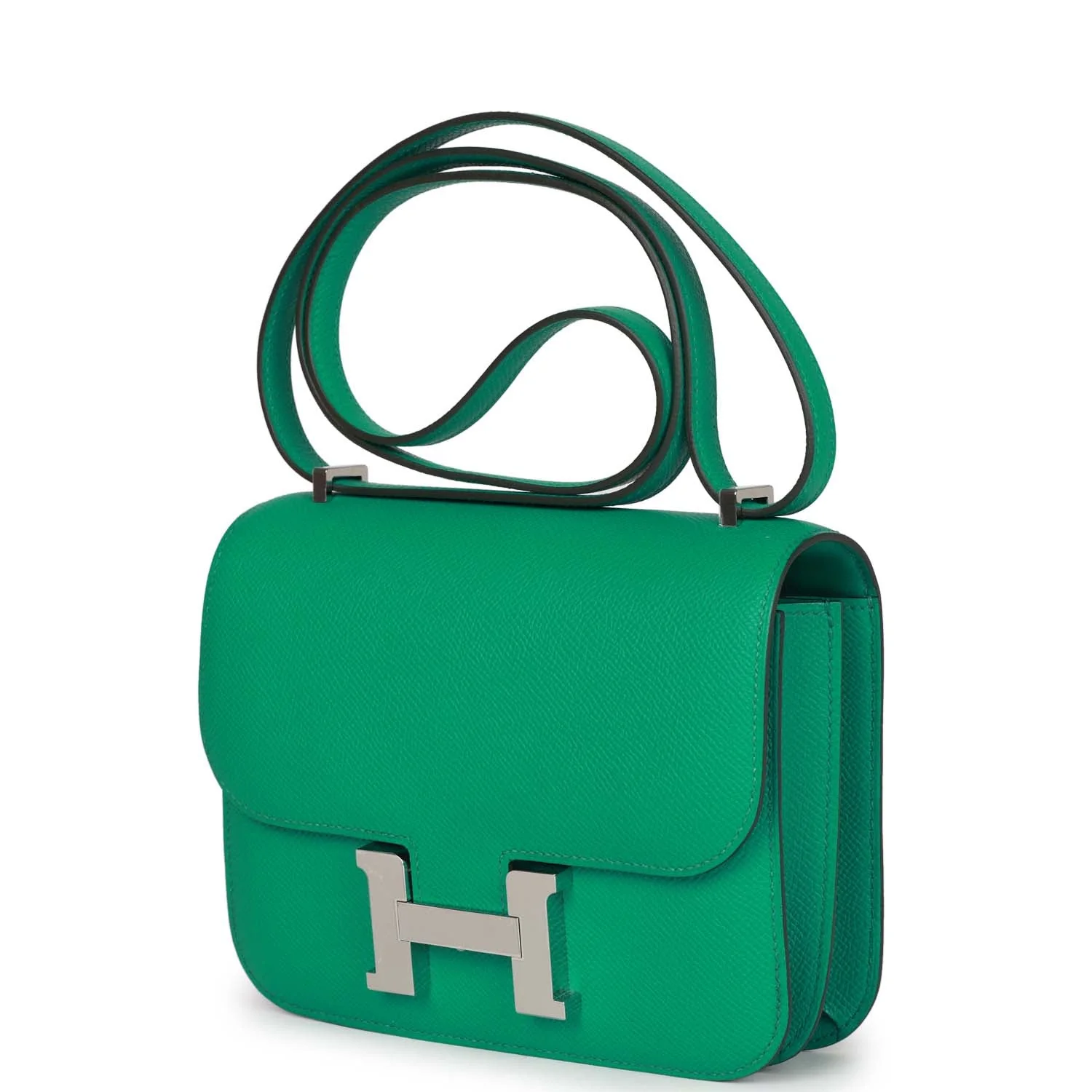 Replicate Hermes Constance 18 Vert Jade Epsom Palladium Hardware(1:1 replica)