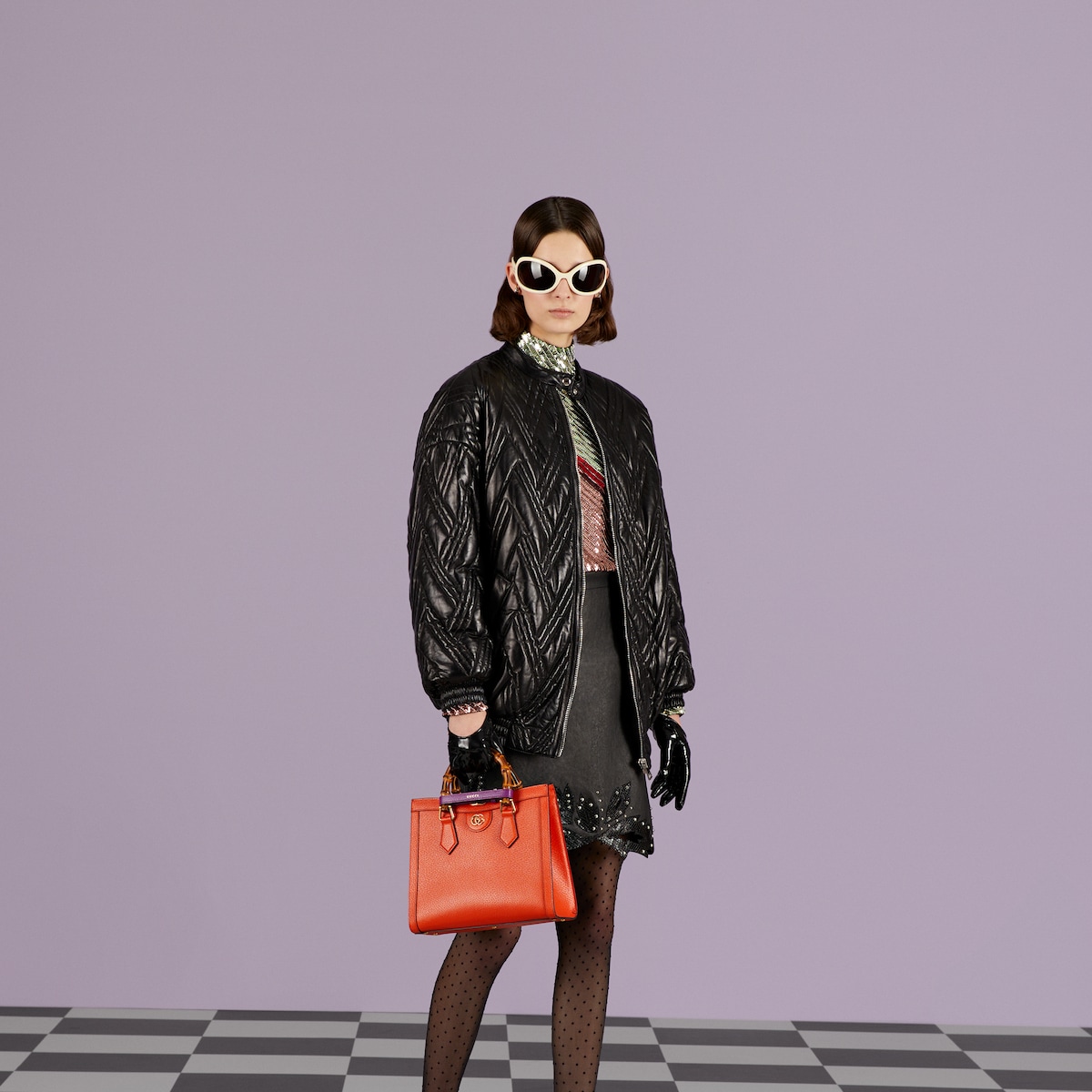 Replicate Gucci Diana Small Tote Bag(1:1 replica)