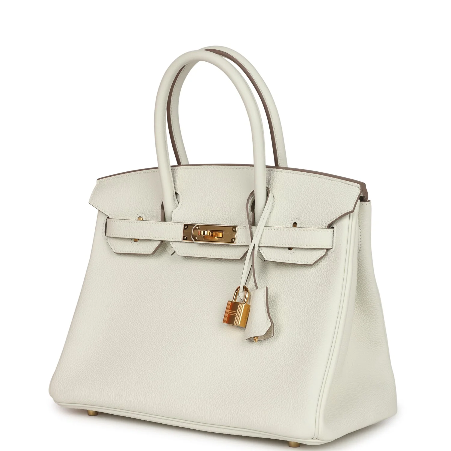 Replicate Hermes Birkin 30 Mushroom Togo Gold Hardware(1:1 replica)