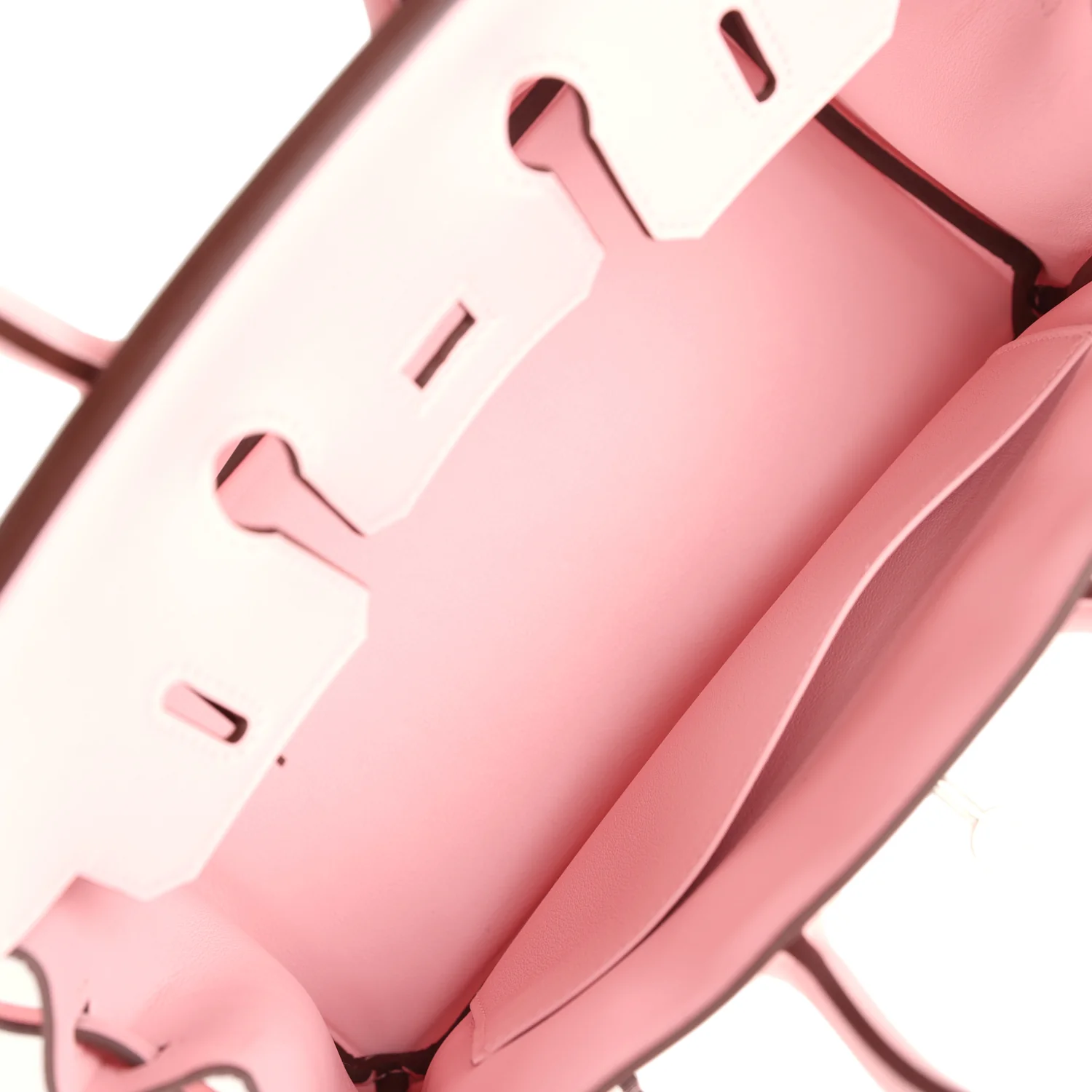 Replicate Hermes Birkin 25 Rose Sakura Swift Palladium Hardware(1:1 replica)