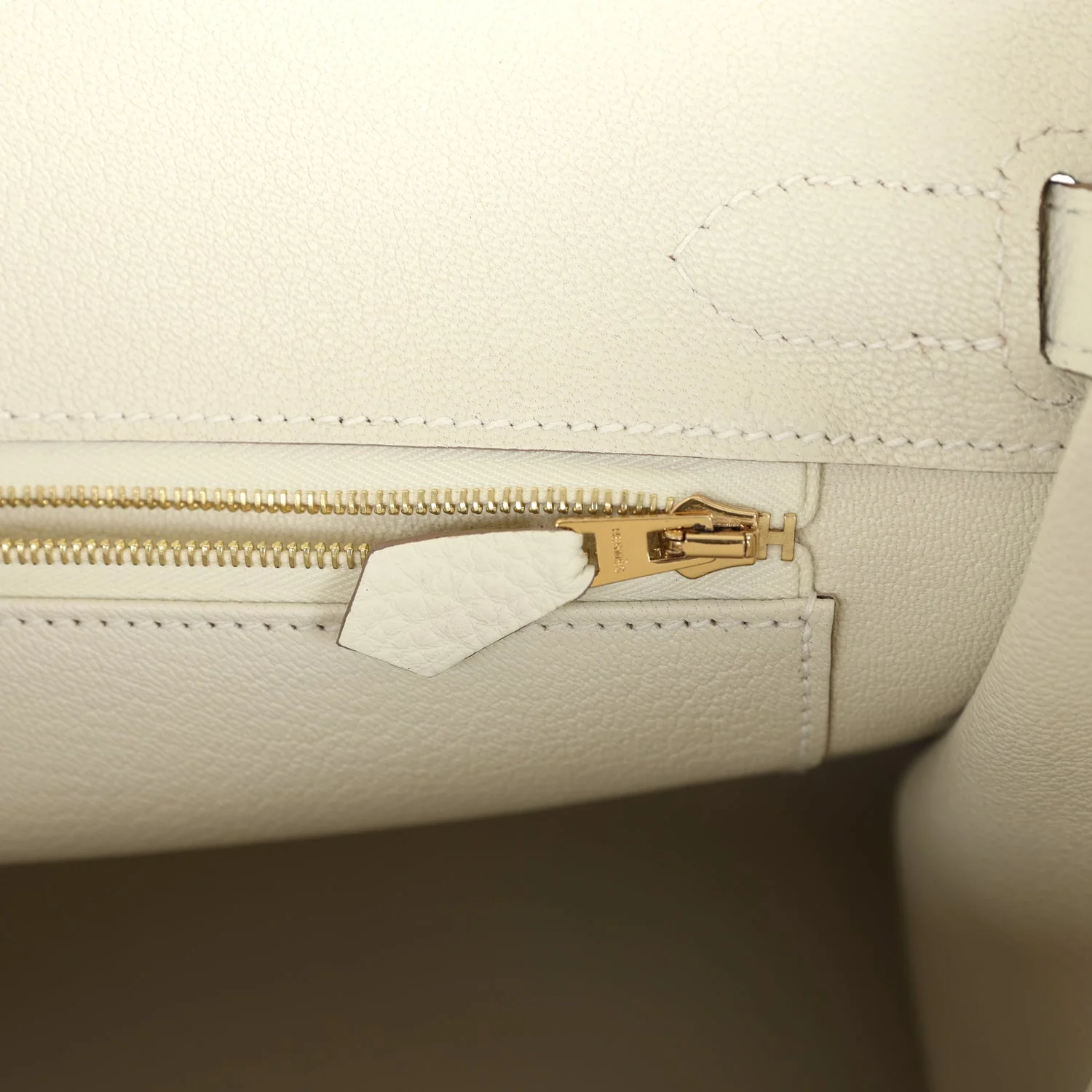 Replicate Hermes Birkin 30 Mushroom Togo Gold Hardware(1:1 replica)
