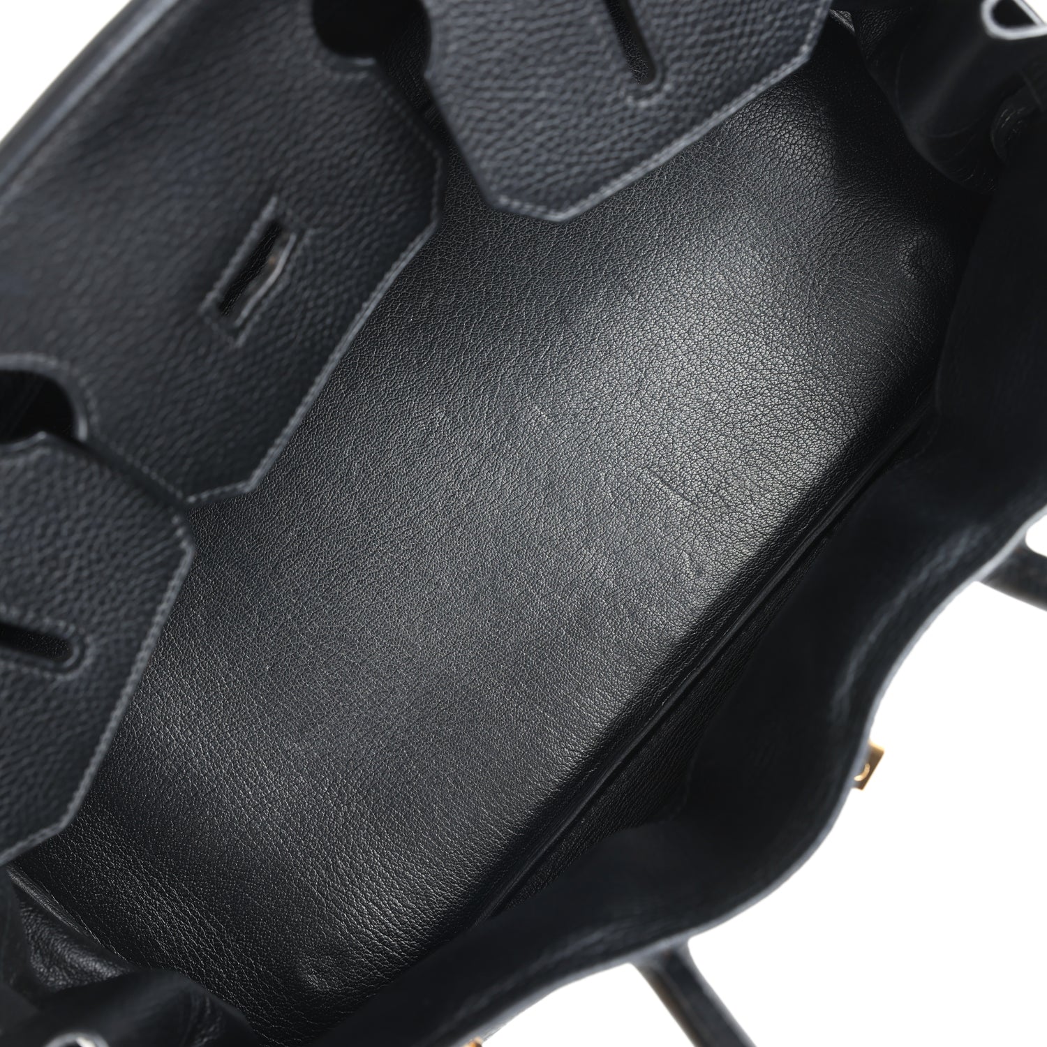 Replicate Hermes Shoulder Birkin 42 JPG Black Clemence Gold Hardware(1:1 replica)