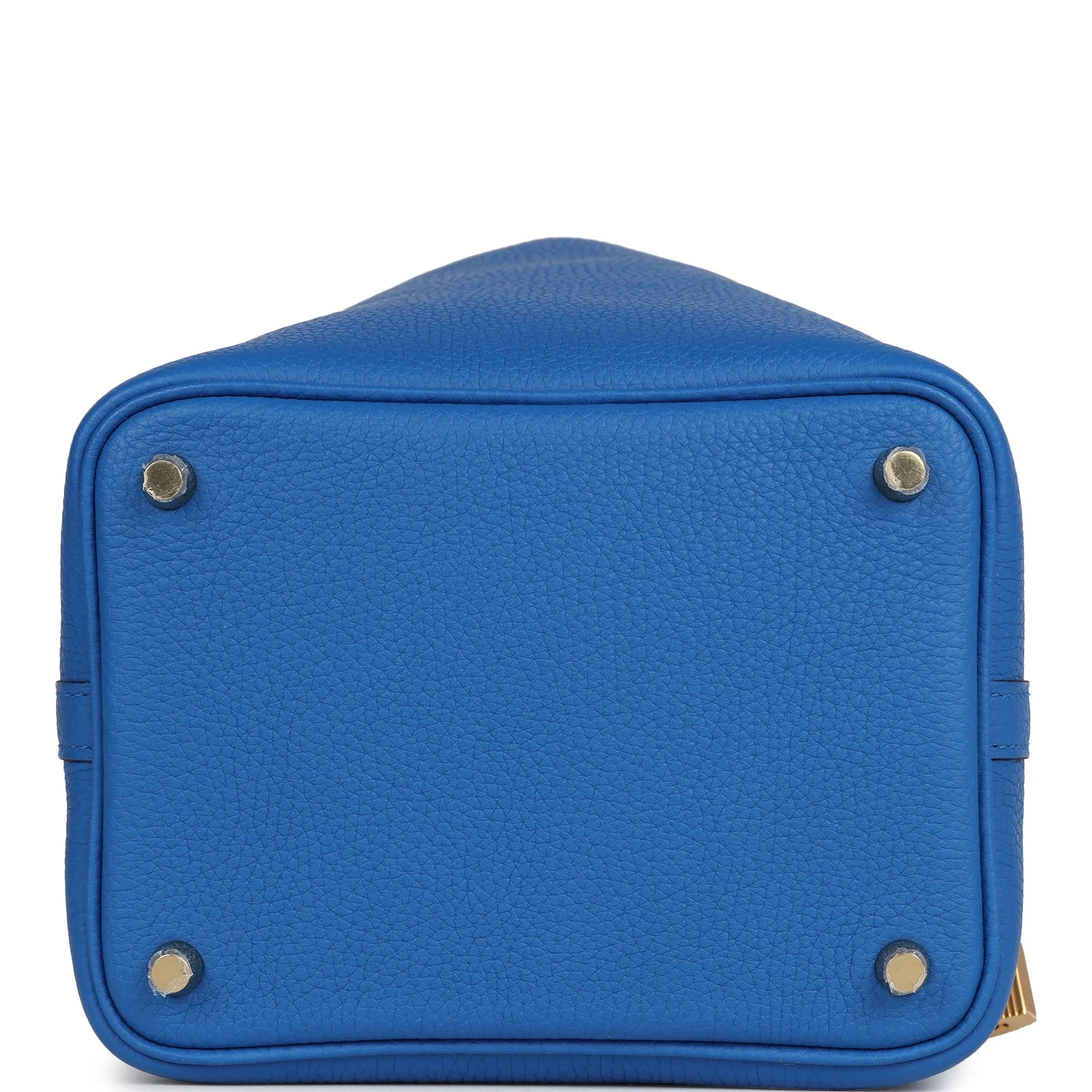 Replicate Hermes Picotin Lock 18 Bleu Royal Clemence Gold Hardware(1:1 replica)