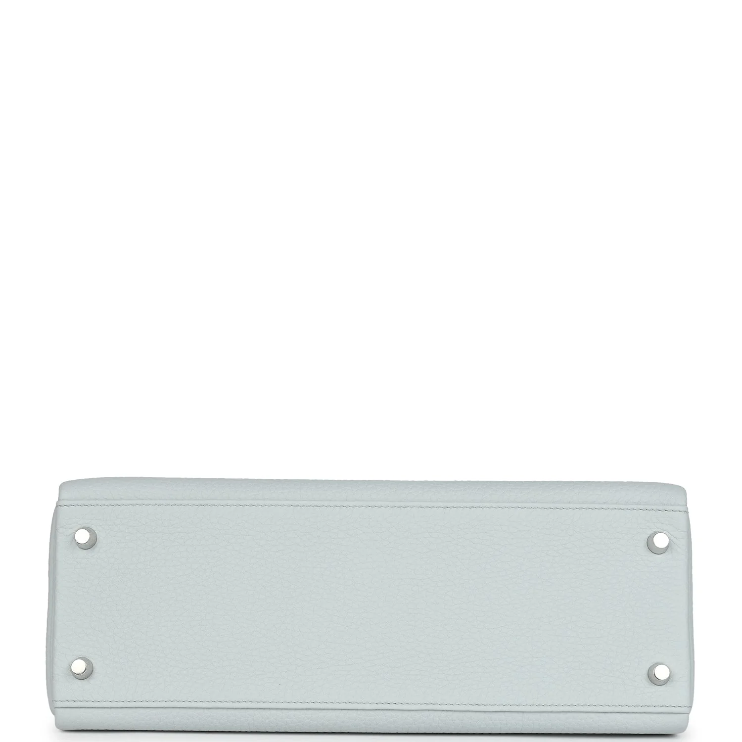 Replicate Hermes Kelly Retourne 32 Bleu Pale Clemence Palladium Hardware(1:1 replica)