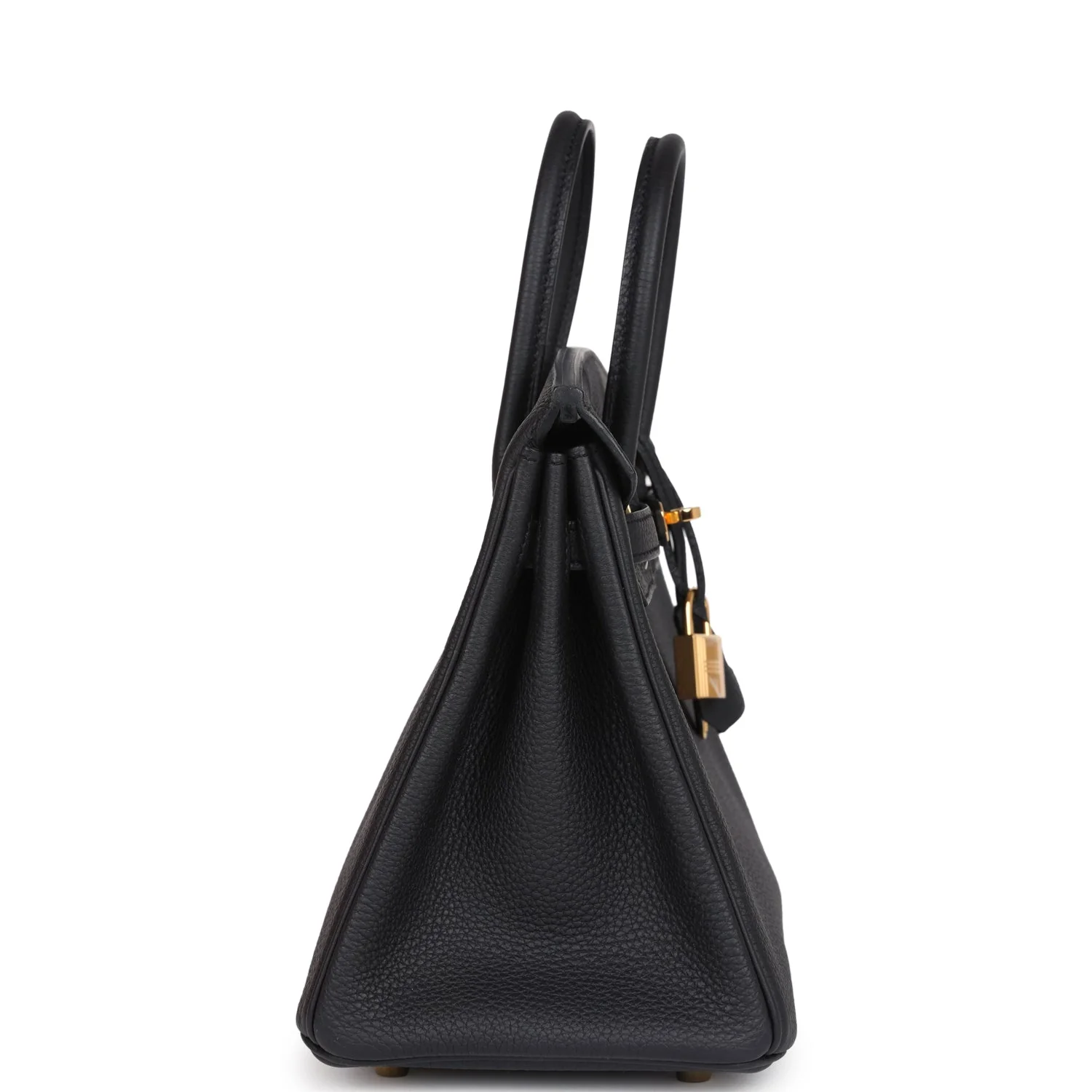 Replicate Hermes Birkin 25 Black Togo Gold Hardware(1:1 replica)