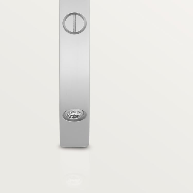 Replicate LOVE bracelet, small model, 6 diamonds(1:1 replica)