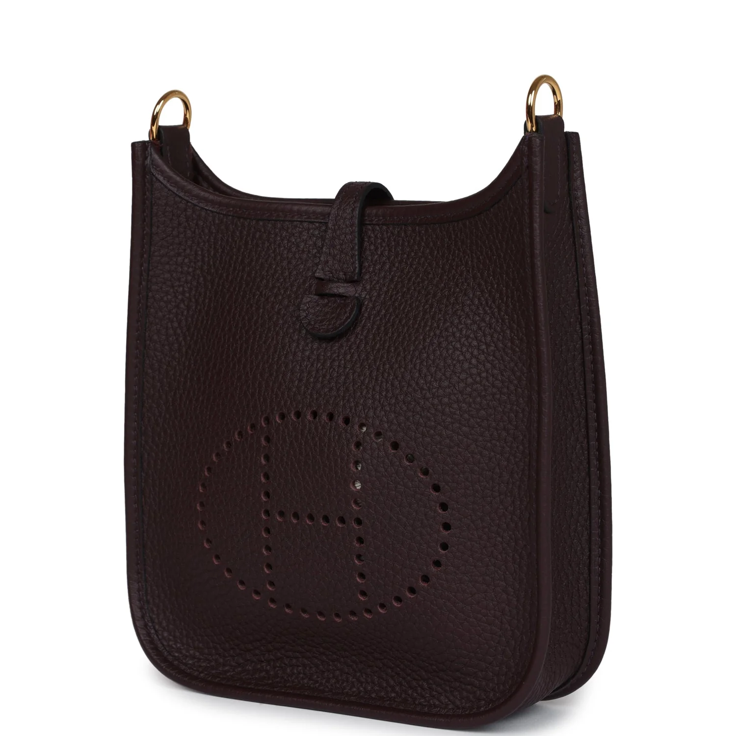 Replicate Hermes Evelyne TPM Rouge Sellier Clemence Gold Hardware(1:1 replica)