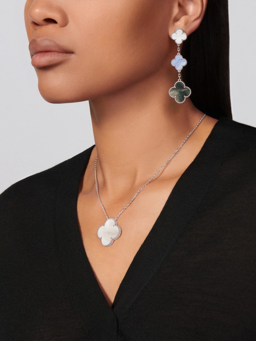 Replicate Magic Alhambra earrings, 3 motifs(1:1 replica)