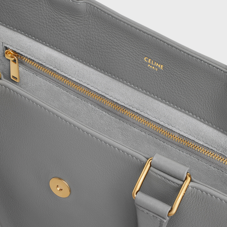 Replicate MEDIUM APPOLINE BAG IN SUPPLE CALFSKIN ZINC(1:1 replica)