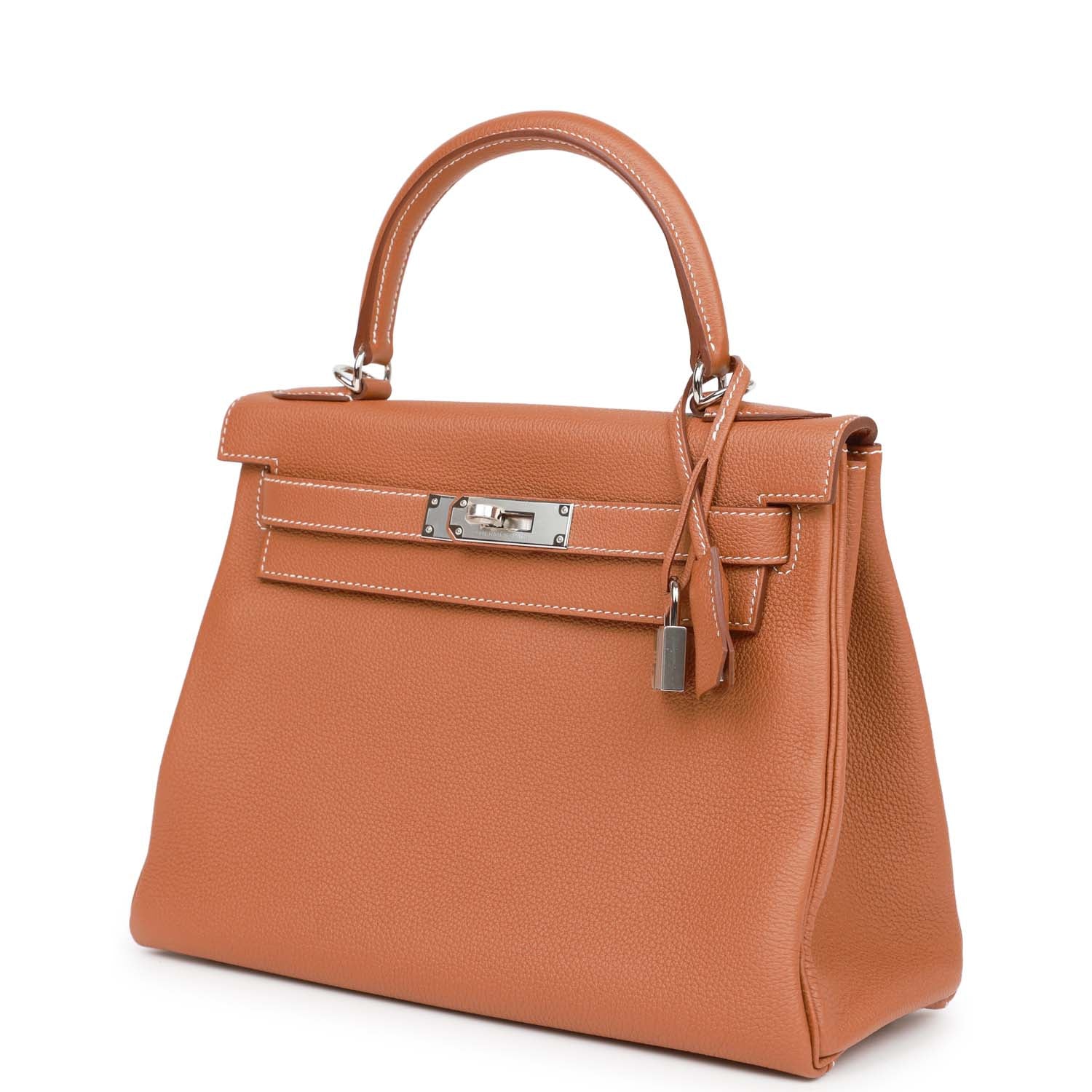 Replicate Hermes Kelly Retourne 28 Gold Togo Palladium Hardware(1:1 replica)
