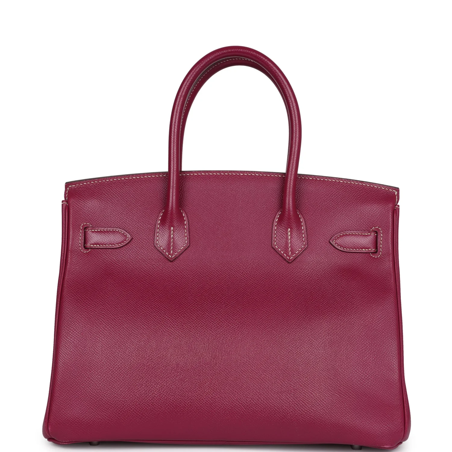 Replicate Hermes Birkin 30 Tosca Candy Epsom Palladium Hardware(1:1 replica)