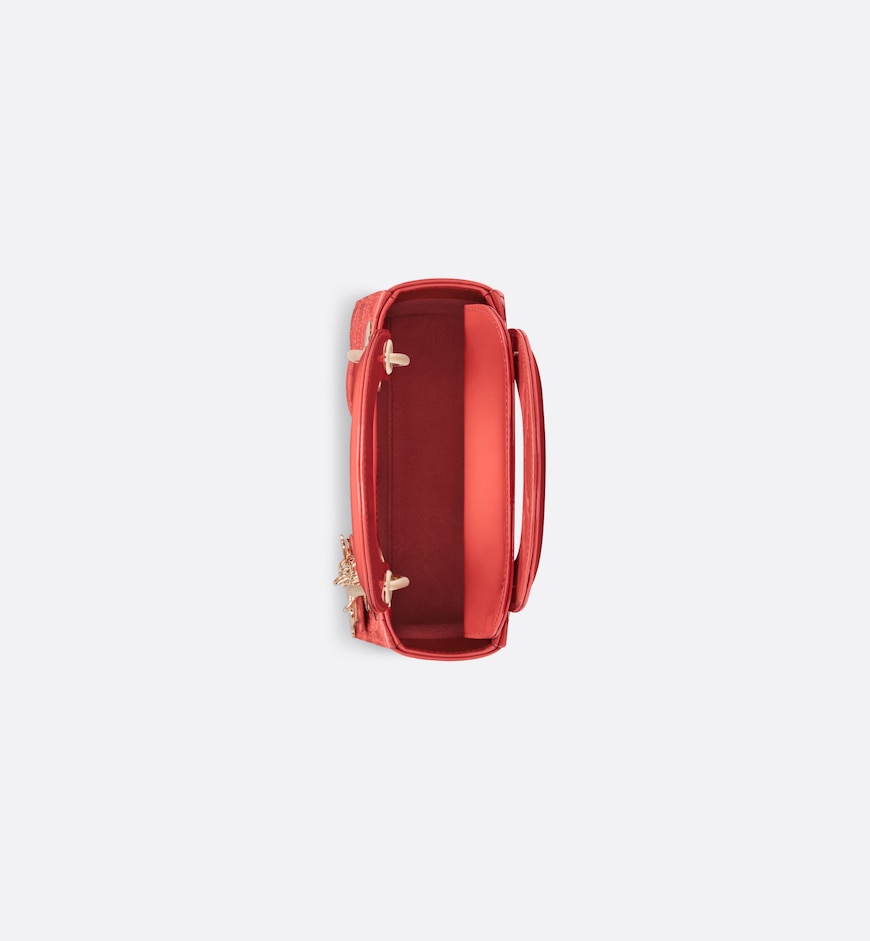 Replicate Dior Mini Dioriviera Lady Dior Bag   Patent Leather(1:1 replica)