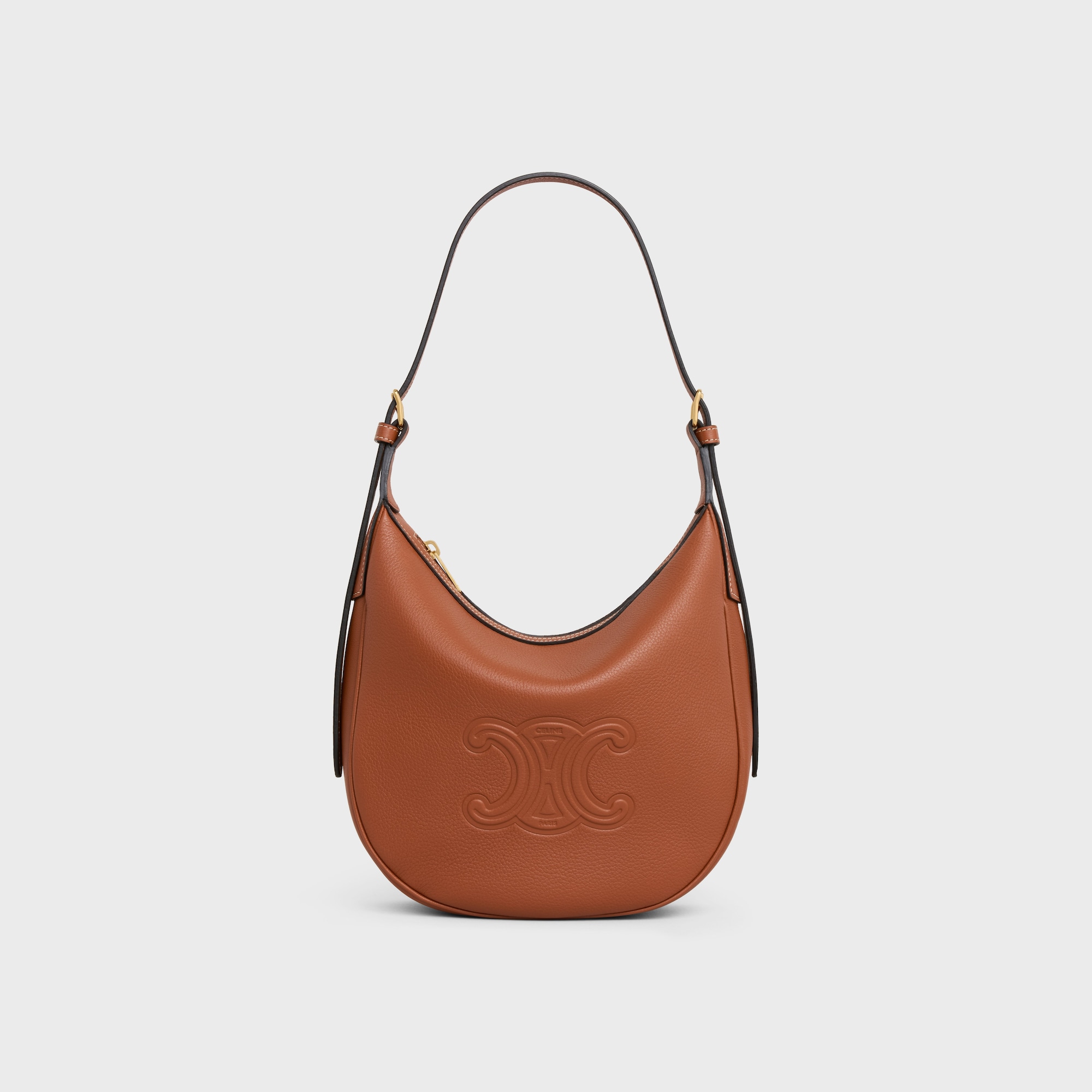 Replicate SMALL HELOÏSE CUIR TRIOMPHE BAG IN SUPPLE GRAINED CALFSKIN(1:1 replica)