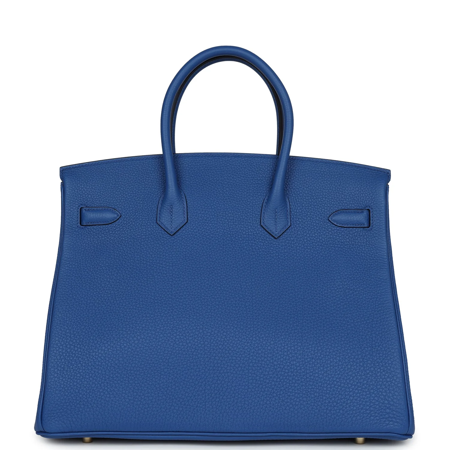 Replicate Hermes Birkin 35 Bleu Royal Togo Gold Hardware(1:1 replica)