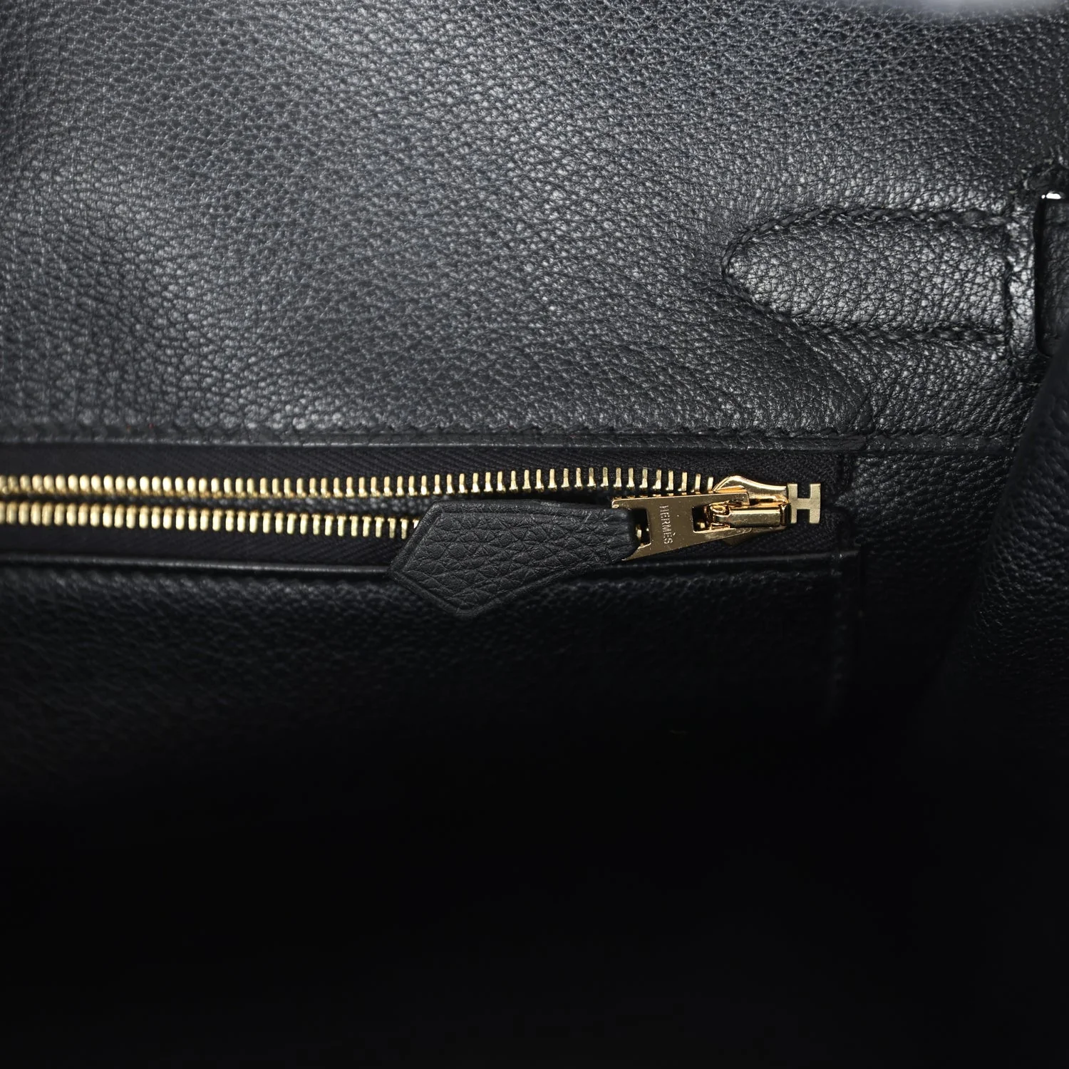 Replicate Hermes Birkin 30 Black Togo Rose Gold Hardware(1:1 replica)