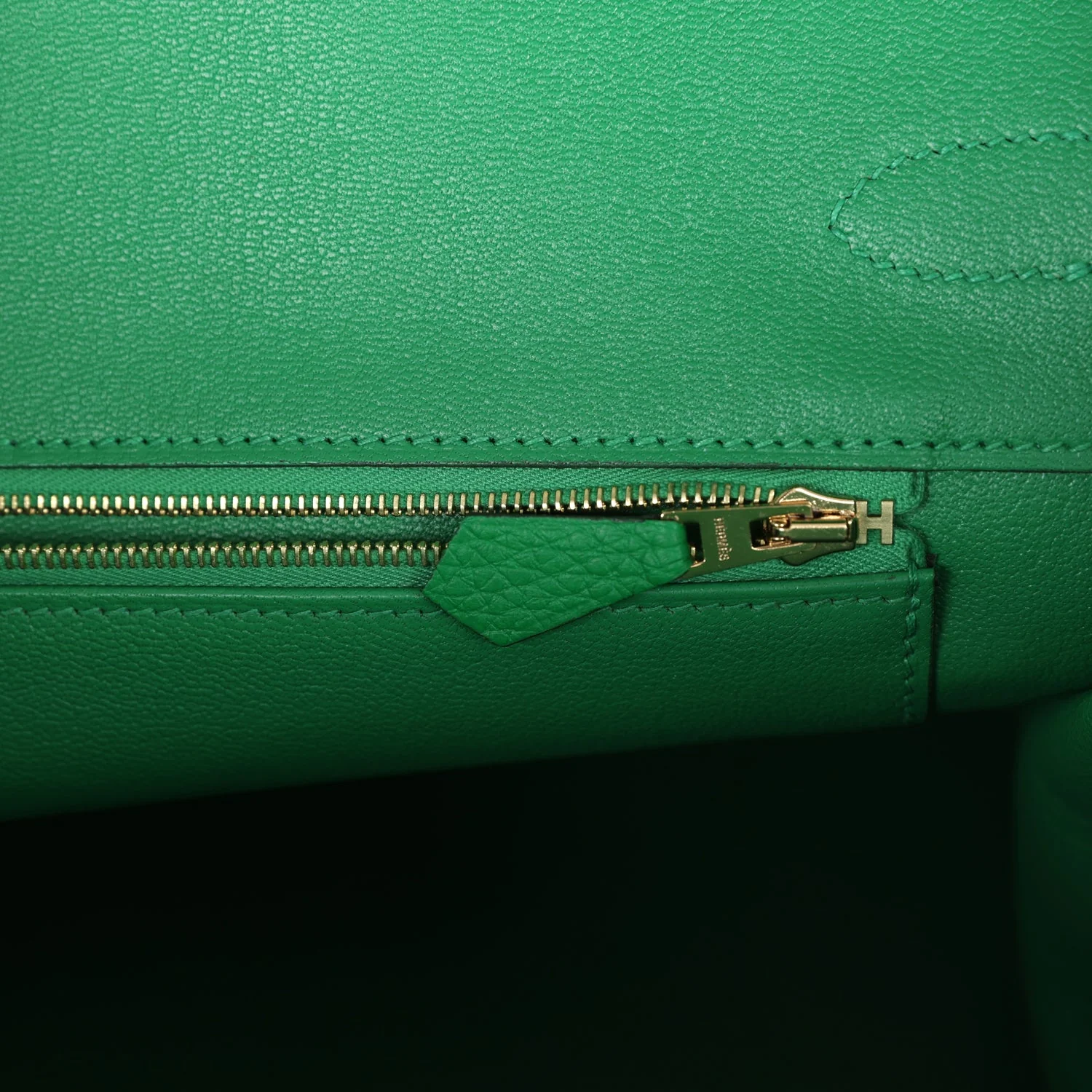 Replicate Hermes Birkin 35 Bambou Clemence Gold Hardware(1:1 replica)