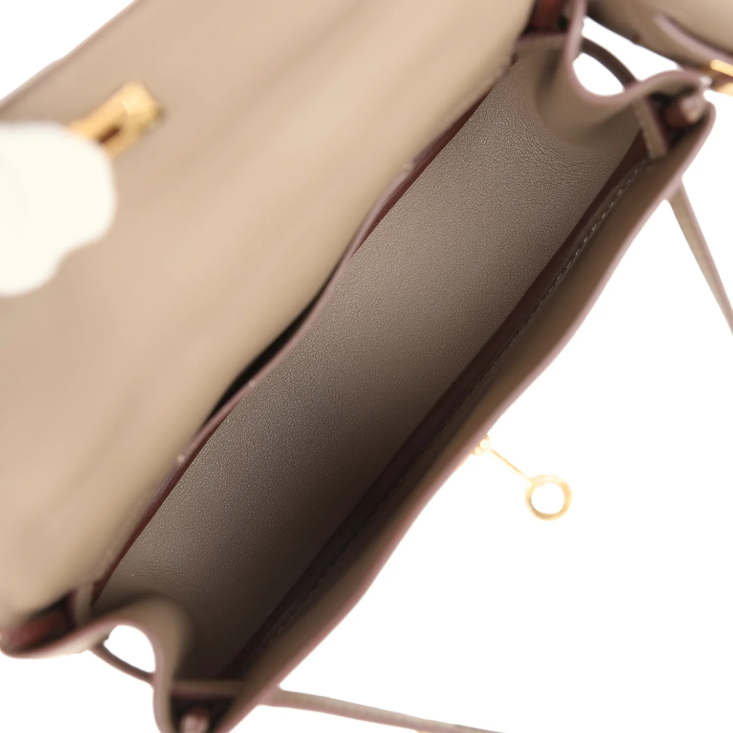 Replicate Hermes Kelly Moove Etoupe Swift Gold Hardware(1:1 replica)