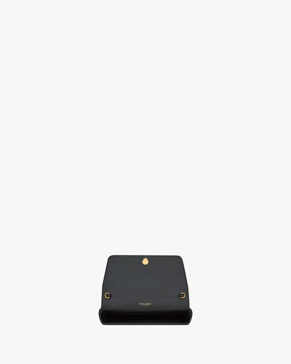 Replicate YSL Gaby Chain Phone Holder in Patent Leather(1:1 replica)