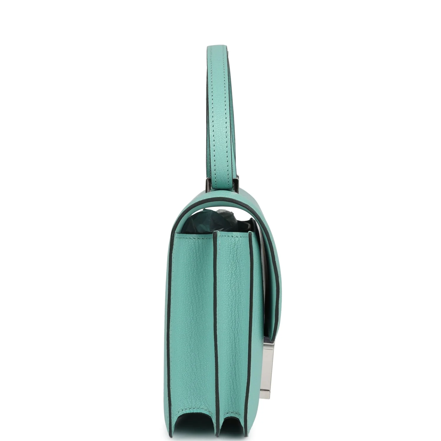 Replicate Hermes Constance 18 Aqua Chevre Palladium Hardware(1:1 replica)