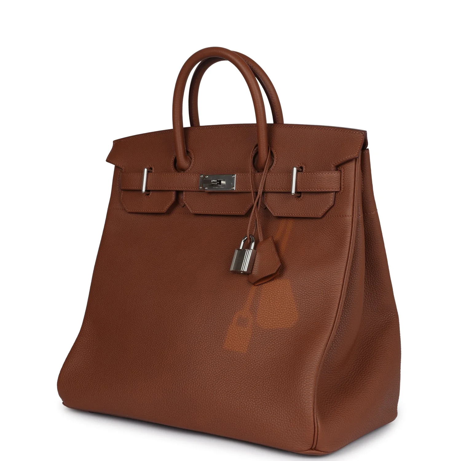 Replicate Hermes Coup De Soleil Birkin HAC 40 Gold Togo Palladium Hardware(1:1 replica)