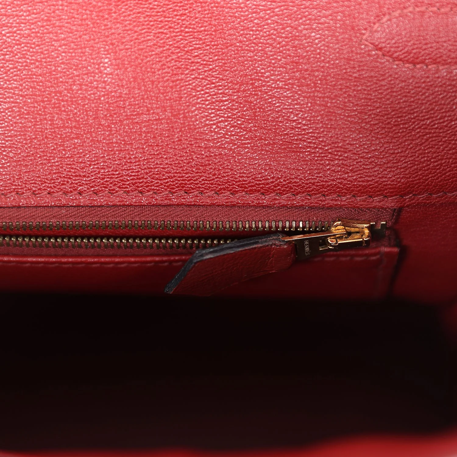 Replicate Hermes Birkin 35 Rouge H Shiny Crocodile Porosus Gold Hardware(1:1 replica)