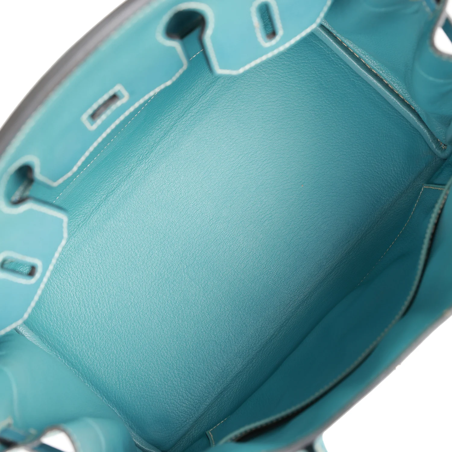 Replicate Vintage Hermes Birkin 30 Denim and Blue Jean Gulliver Palladium Hardware(1:1 replica)