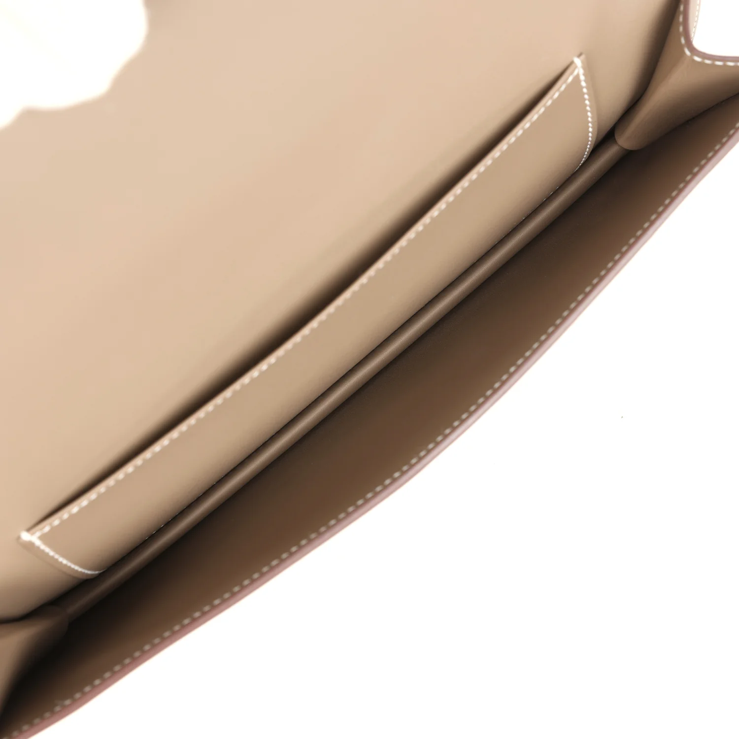 Replicate Hermes Shadow Kelly Cut Etoupe Swift(1:1 replica)