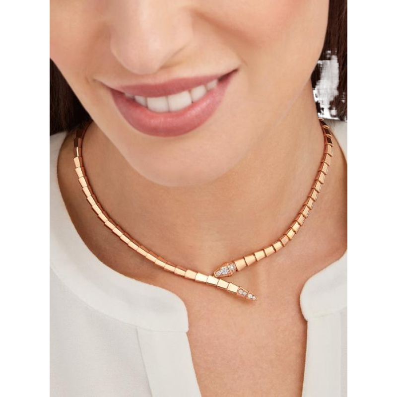 Replicate Serpenti Viper Necklace(1:1 replica)