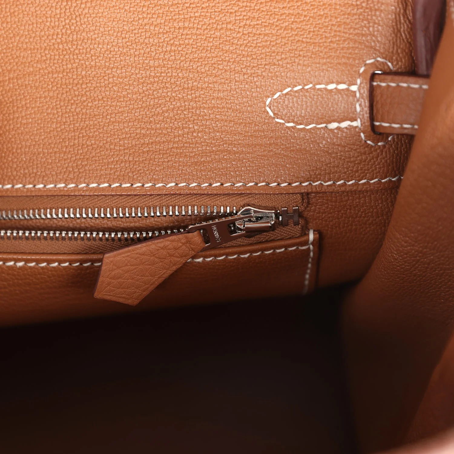 Replicate Hermes Birkin 25 Gold Togo Palladium Hardware(1:1 replica)