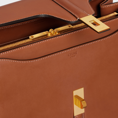 Replicate CLASSIQUE 16 BAG IN NATURAL CALFSKIN TAN(1:1 replica)
