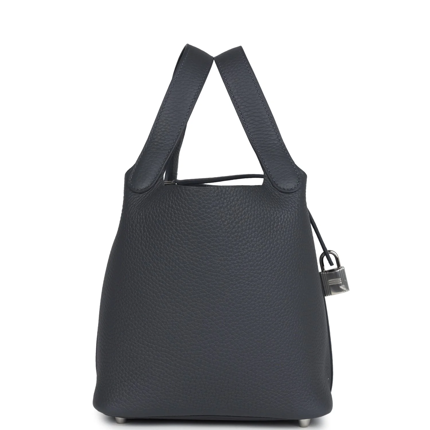 Replicate Hermes Picotin Lock 18 Ardoise Clemence Palladium Hardware(1:1 replica)