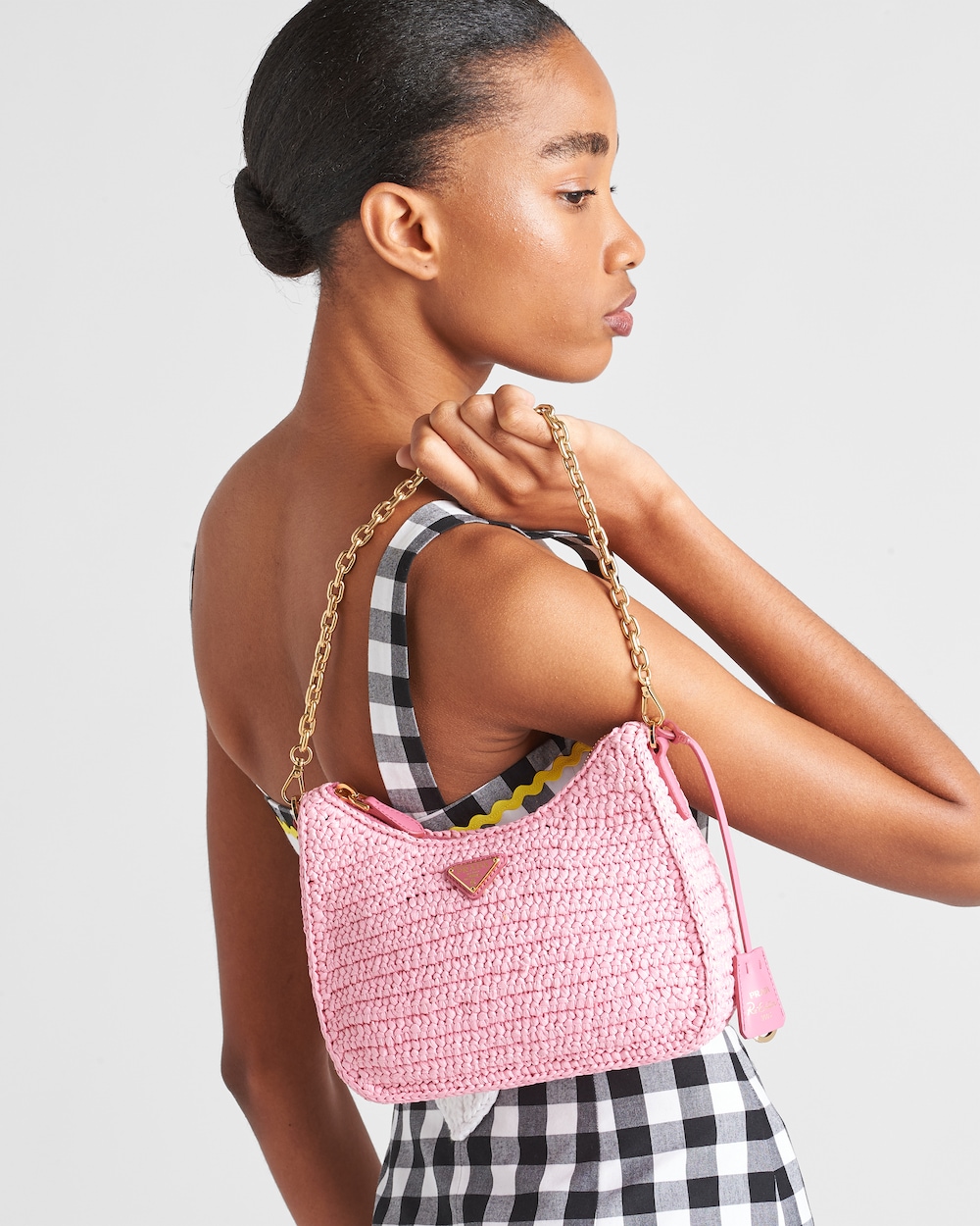 Replicate Prada Re-Edition 2005 Crochet Bag(1:1 replica)