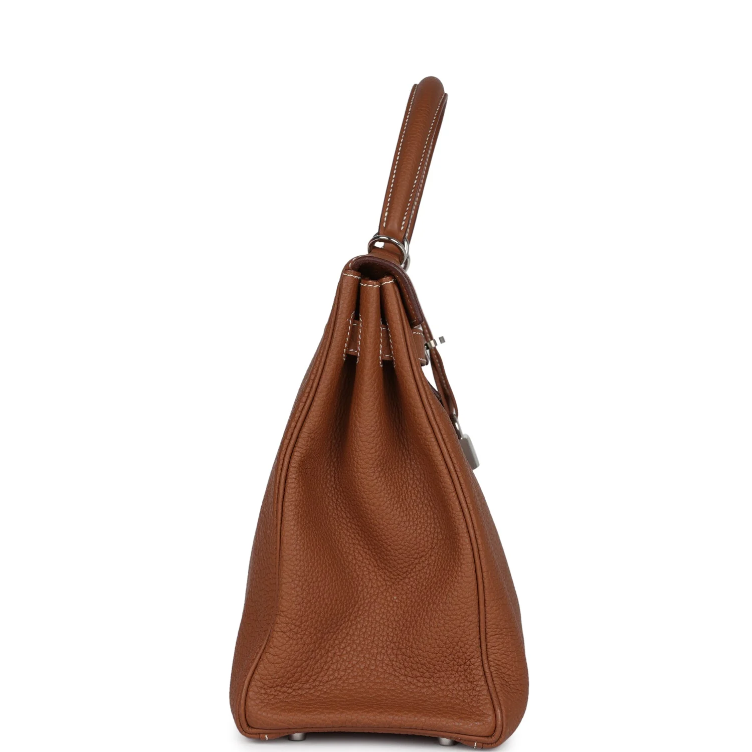 Replicate Hermes Kelly Retourne 35 Gold Togo Palladium Hardware(1:1 replica)