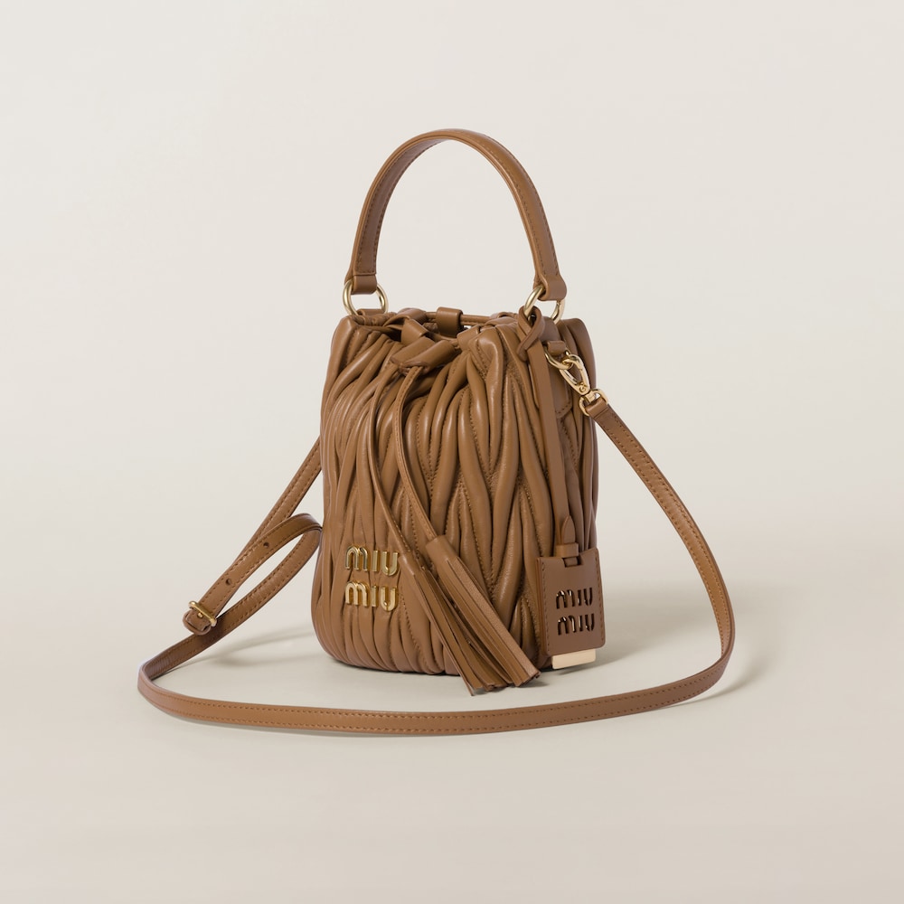 Replicate Matelassé nappa leather bucket bag(1:1 replica)