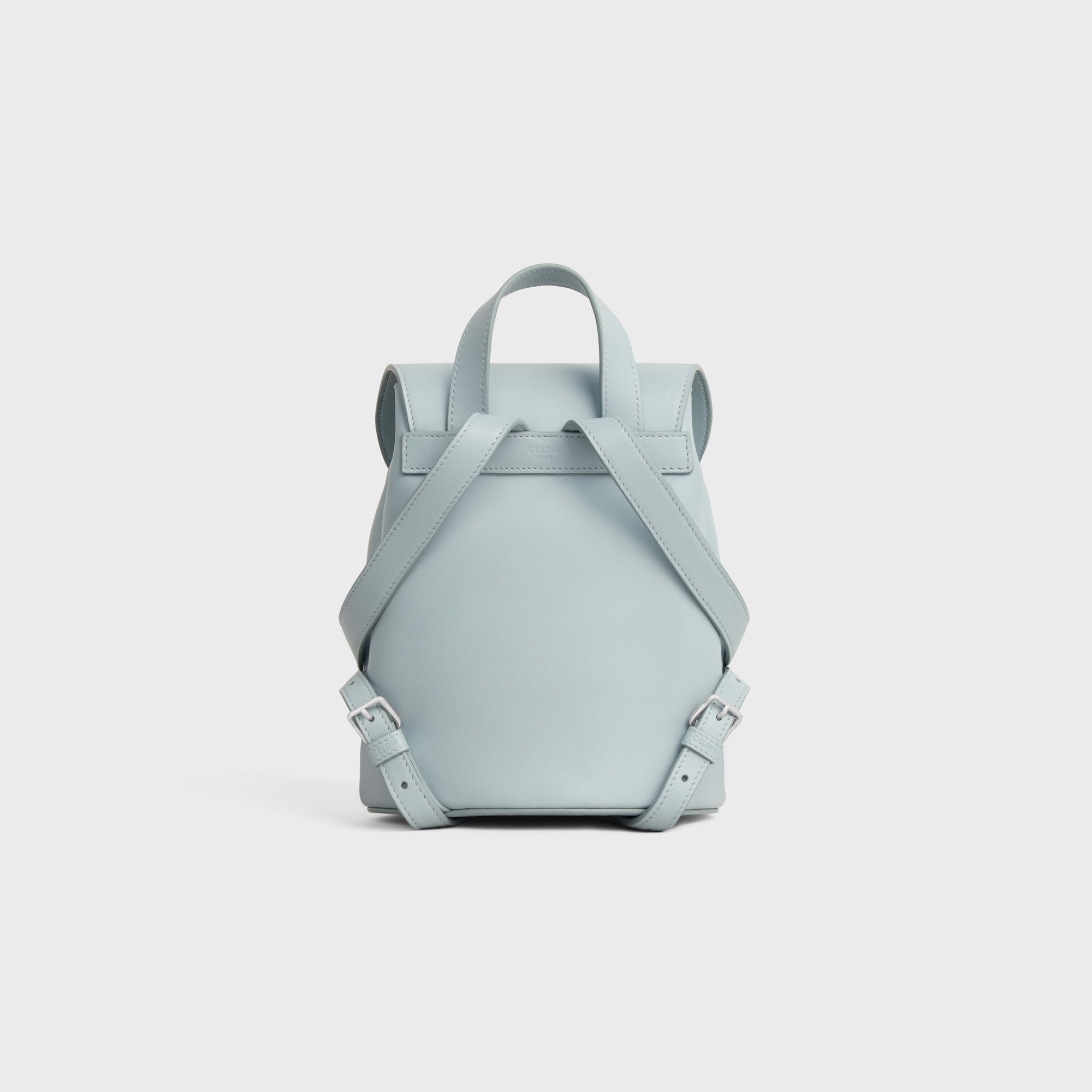 Replicate BACKPACK CELINE BONNIE IN SMOOTH CALFSKIN ICE BLUE(1:1 replica)