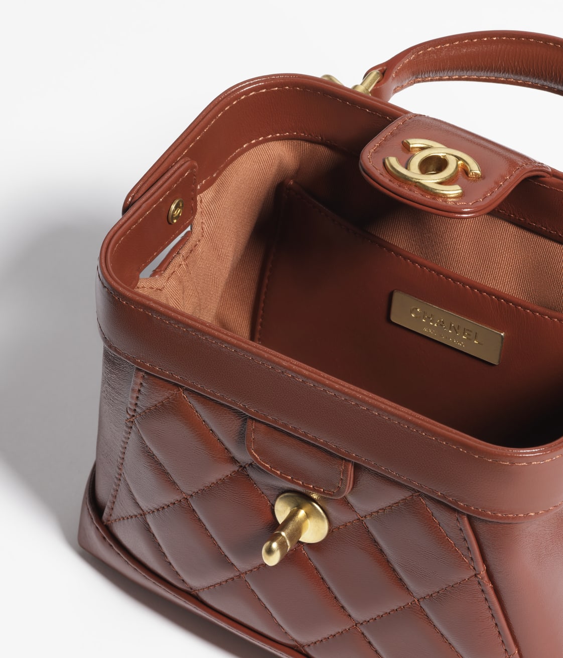 Replicate CHANEL MINI BAG WITH TOP HANDLE(1:1 replica)