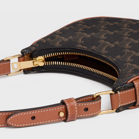 Replicate MINI AVA IN TRIOMPHE CANVAS AND CALFSKIN TAN(1:1 replica)