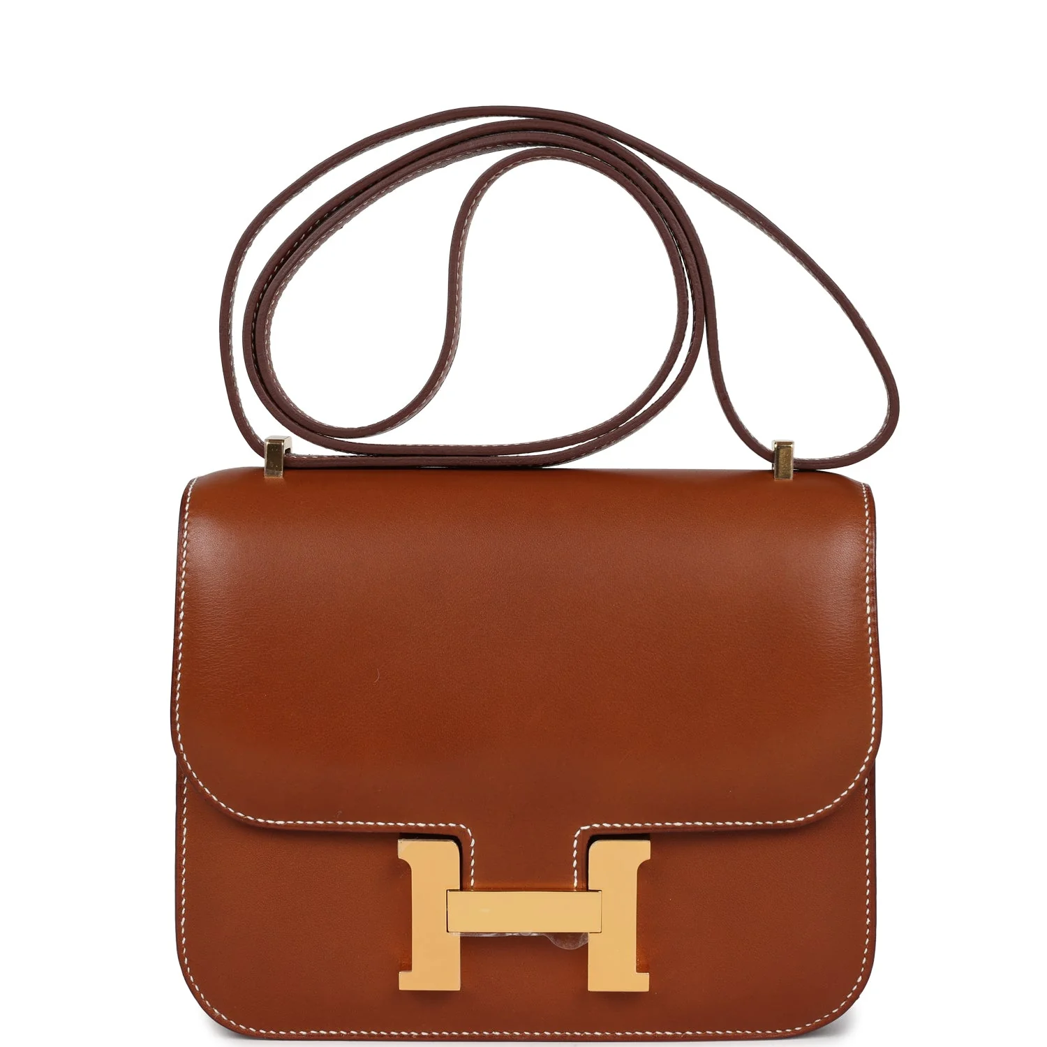 Replicate Hermes Constance 18 Fauve Barenia Gold Hardware(1:1 replica)