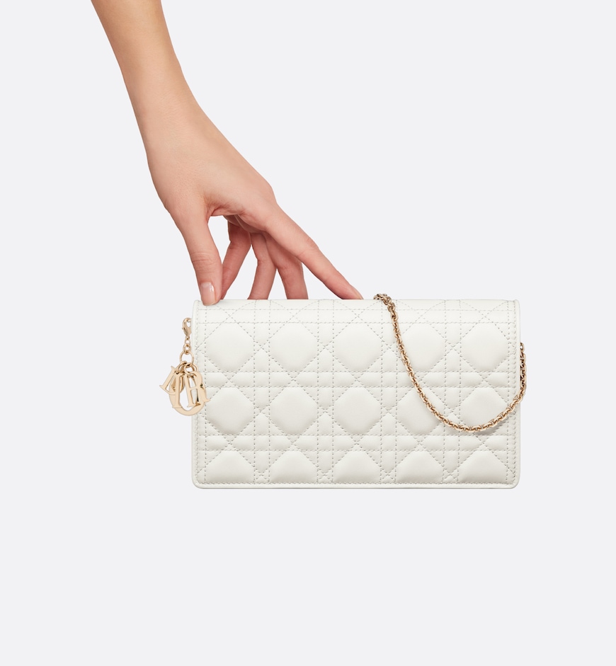 Replicate Dior Lady Dior Pouch(1:1 replica)