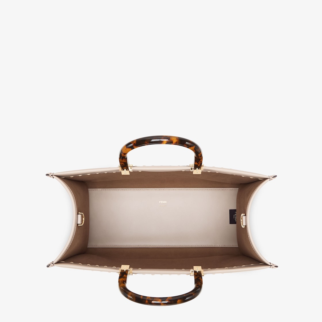 Replicate Fendi Sunshine Medium Snakeskin Shopping Bag(1:1 replica)