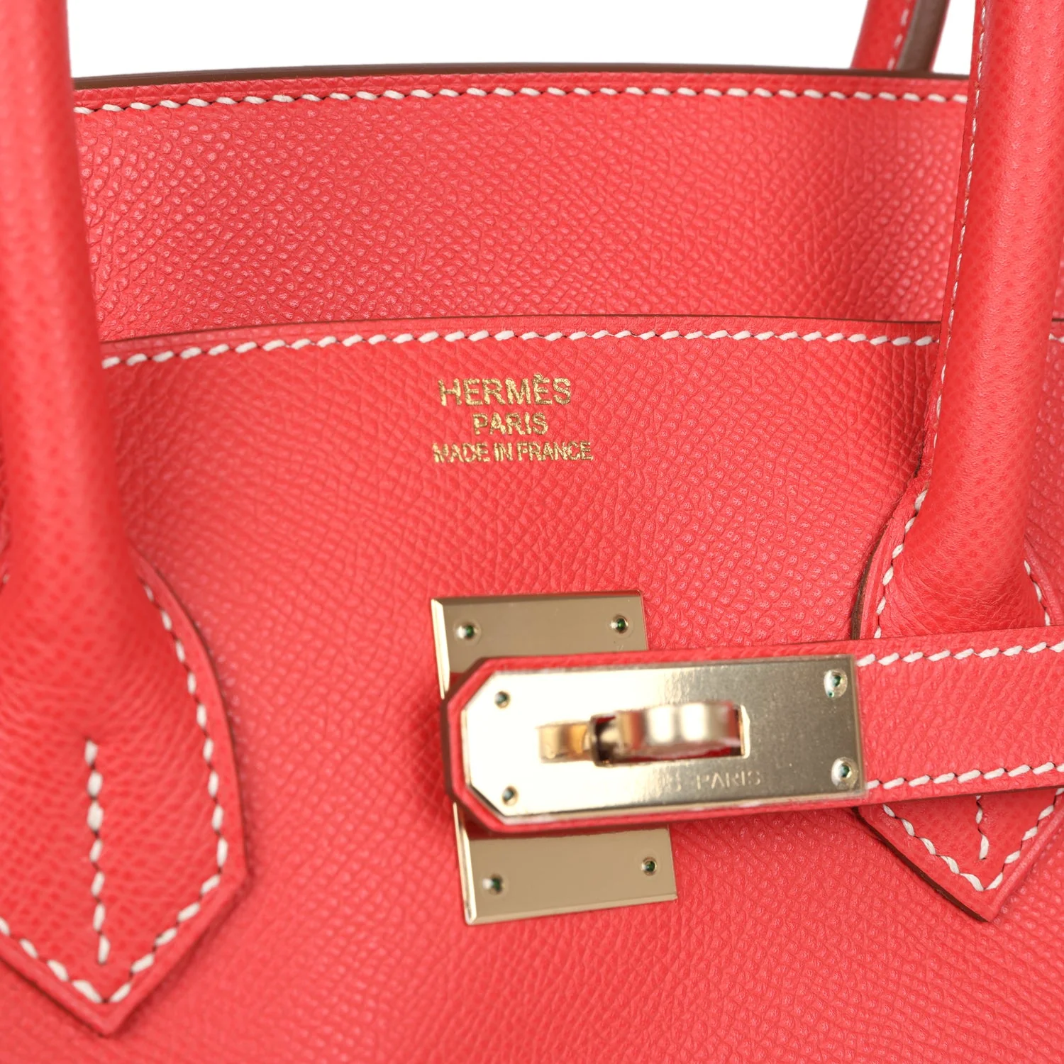 Replicate Hermes Birkin 35 Rose Jaipur Candy Epsom Permabrass Hardware(1:1 replica)