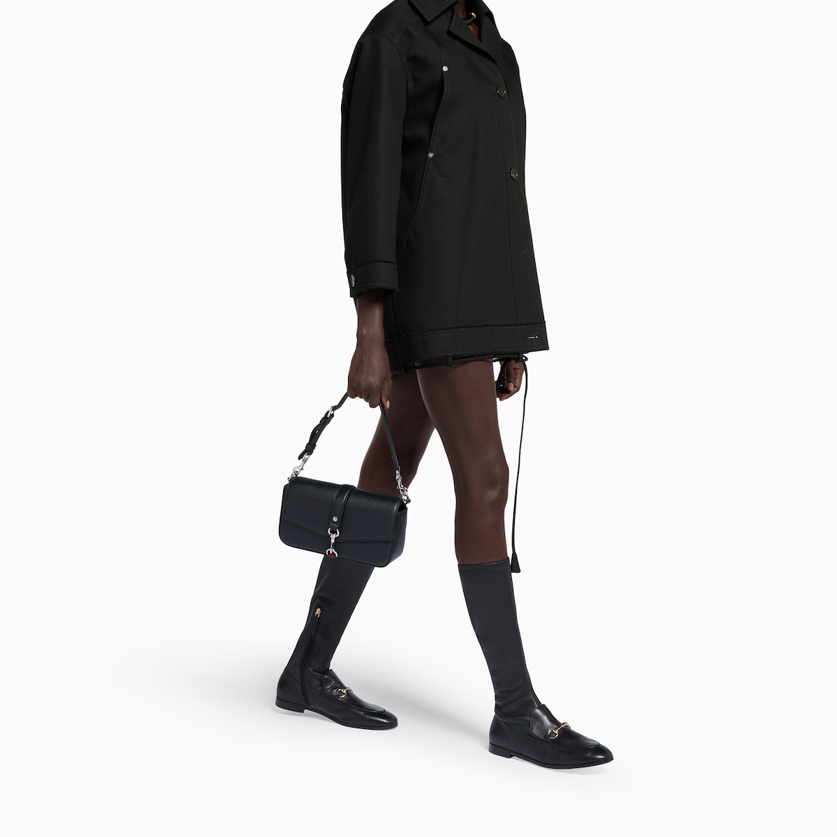 Replicate Small Crossbody Bag With Hook Closure(1:1 replica)