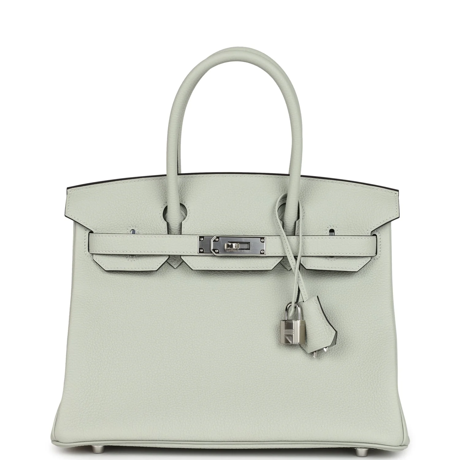 Replicate Hermes Birkin 30 Gris Neve Togo Palladium Hardware(1:1 replica)