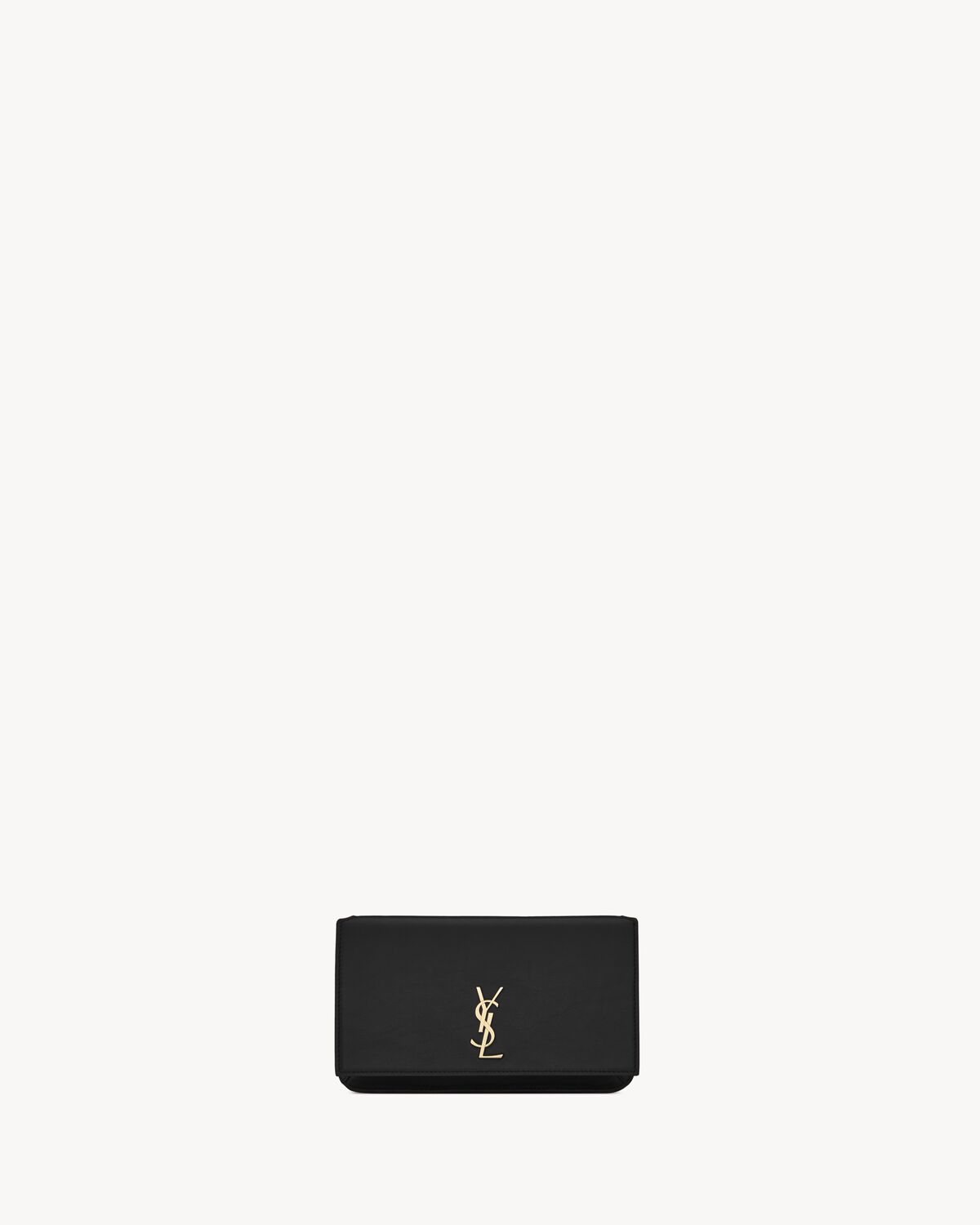 Replicate YSL Cassandre Phone Holder in Smooth Leather(1:1 replica)