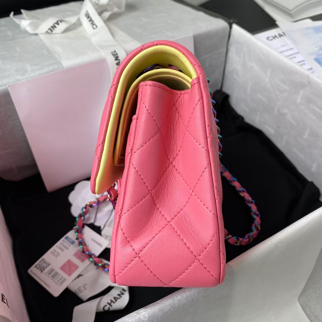 Replicate Chanel Small Classic Handbag Gradient Metal(1:1 replica)