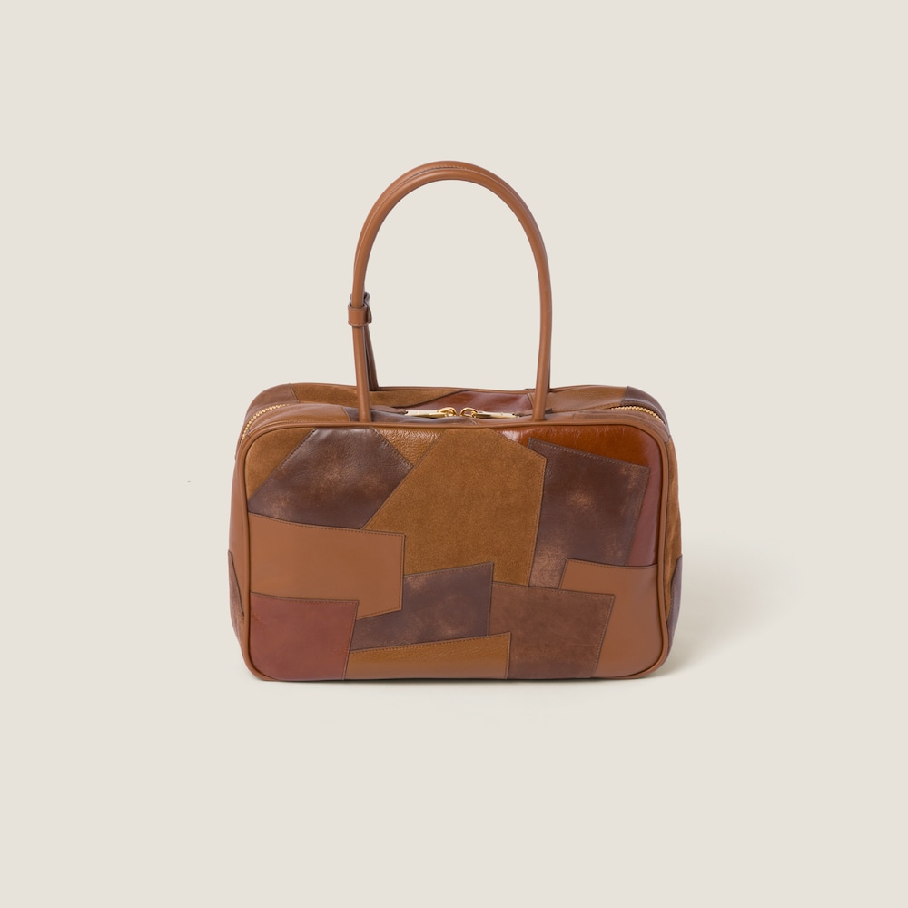 Replicate Leather patchwork Beau bag(1:1 replica)