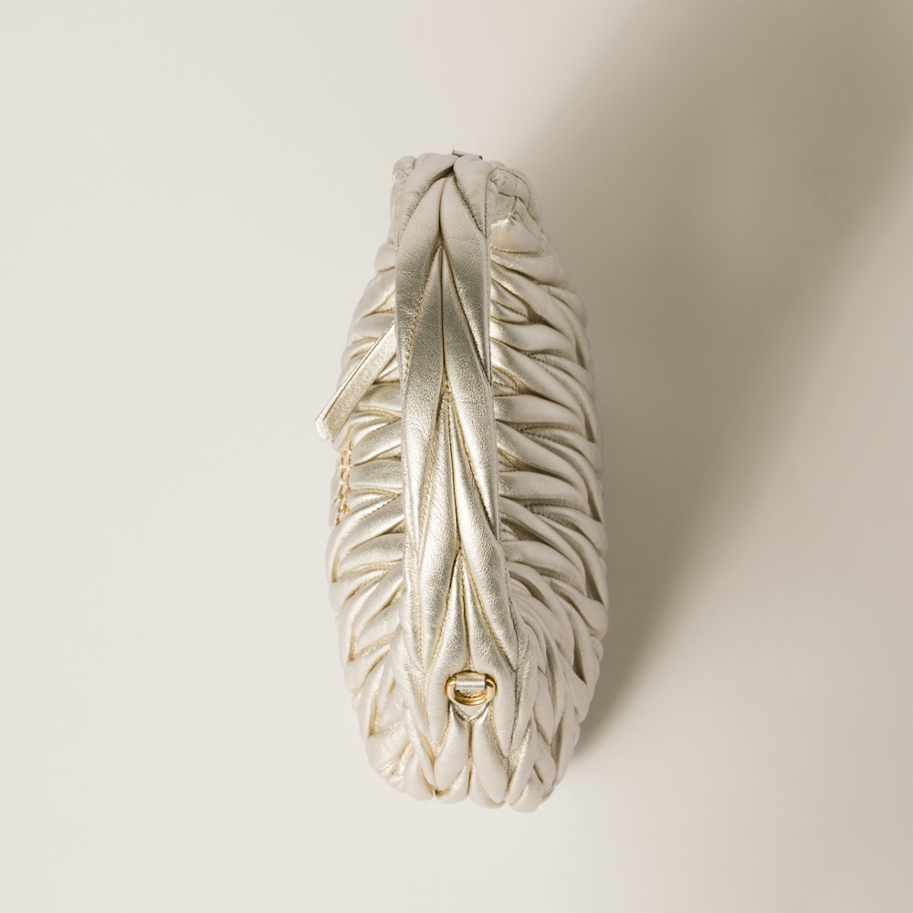 Replicate Wander matelassé nappa leather hobo bag(1:1 replica)