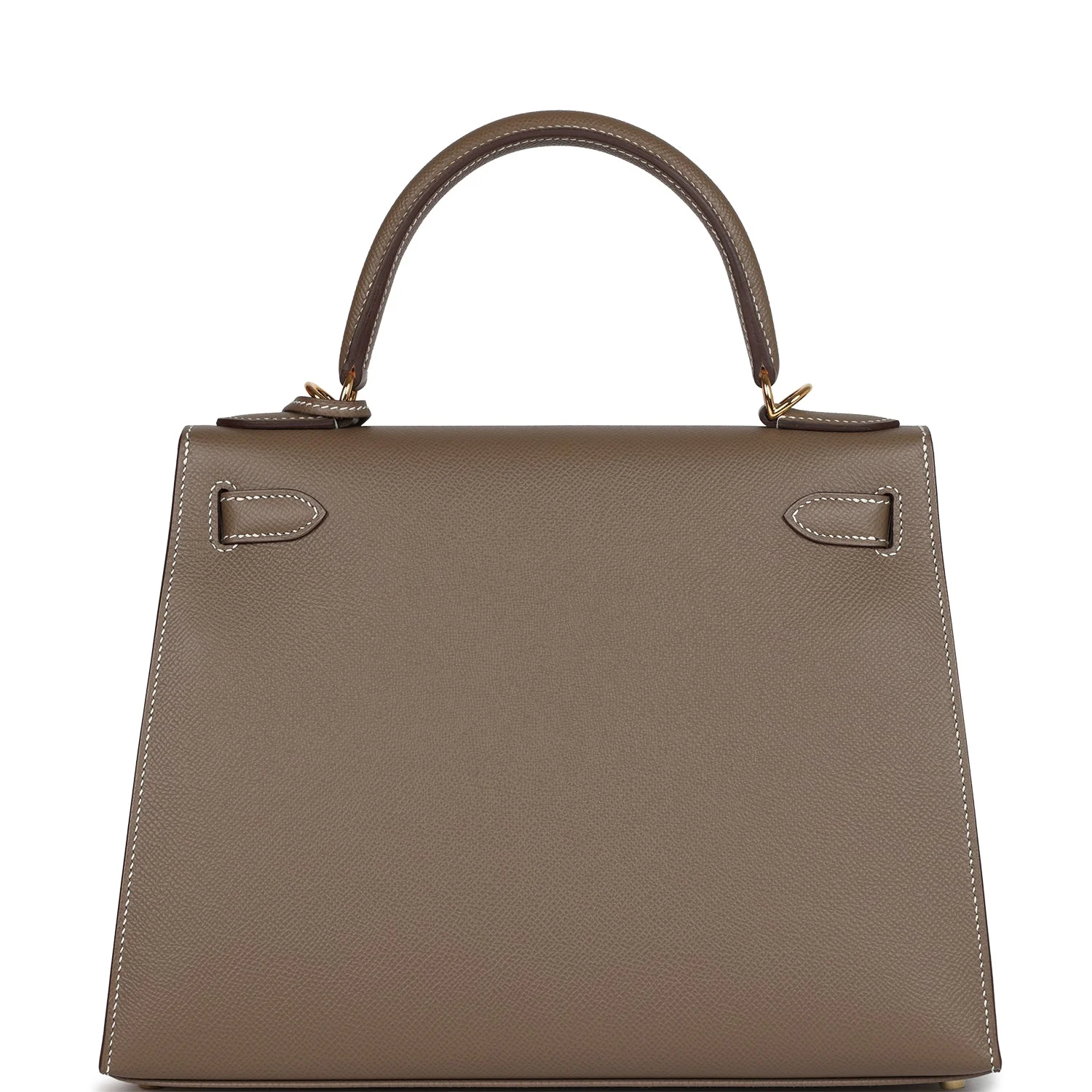 Replicate Hermes Kelly Sellier 28 Etoupe Epsom Gold Hardware(1:1 replica)